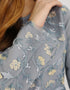 BAJU KURUNG KEDAH ZESTIA (LIGHT BLUE)